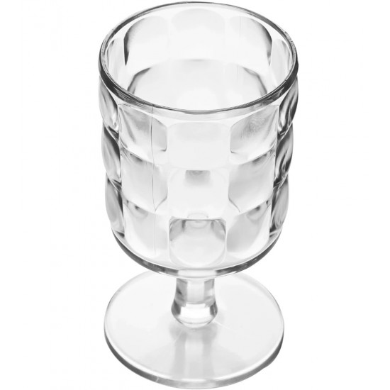 Taça 340ml 14,5cm Por 8,5cm Bubble Em Acrílico